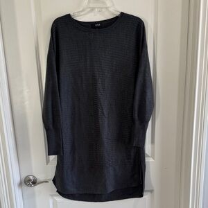 A.NA. Charcoal Women's Tunic Top